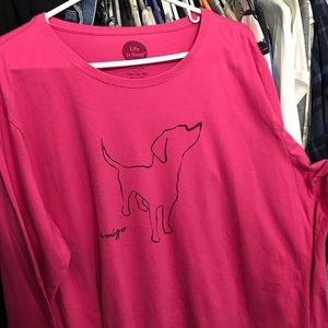 Life is Good womens xxl top